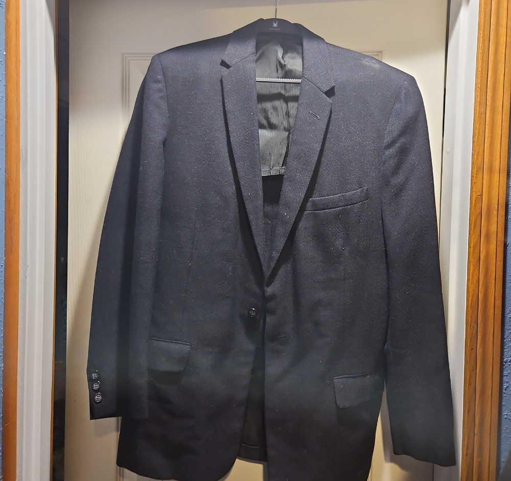 Vintage 1959 Capp Clothes Elegant Black Men's Blazer